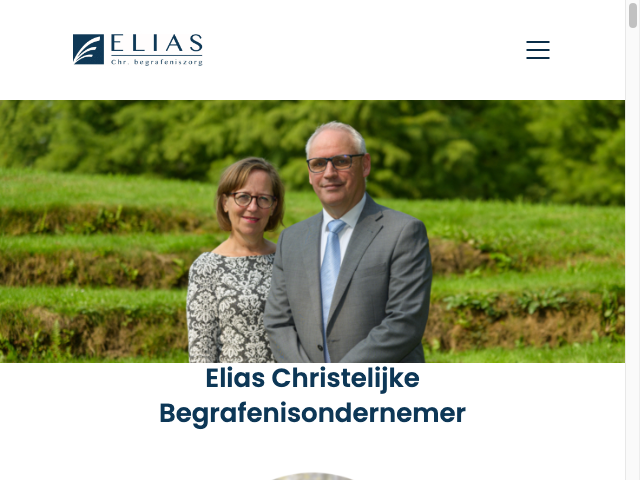 Screenshot Elias christelijke Uitvaartzorg