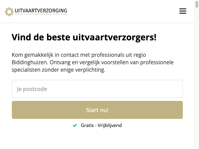 Screenshot Becker Uitvaartbegeleiding
