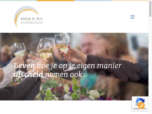 Screenshot Dorien de Nijs Uitvaartbegeleiding