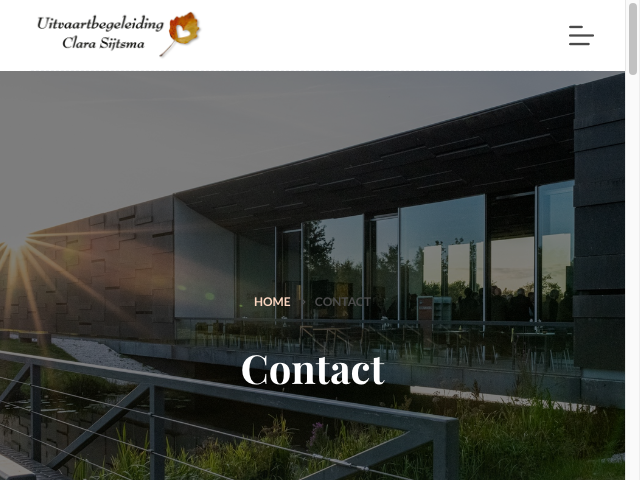 Screenshot Uitvaartbegeleiding Clara Sijtsma