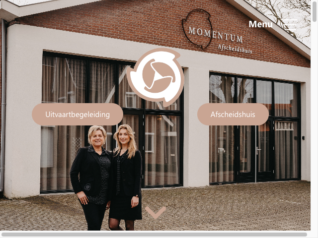 Screenshot Mireille Mom Uitvaartbegeleiding