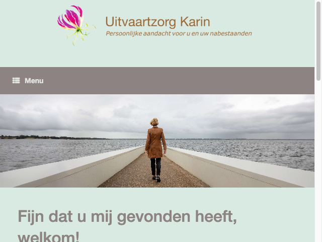Screenshot Karin Uitvaartzorg
