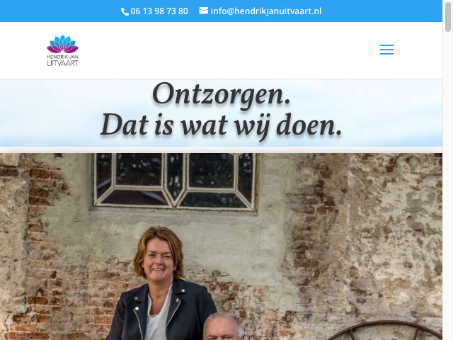 Screenshot Hendrik-Jan Uitvaart