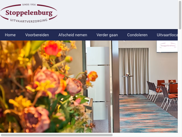 Screenshot Stoppelenburg Uitvaart