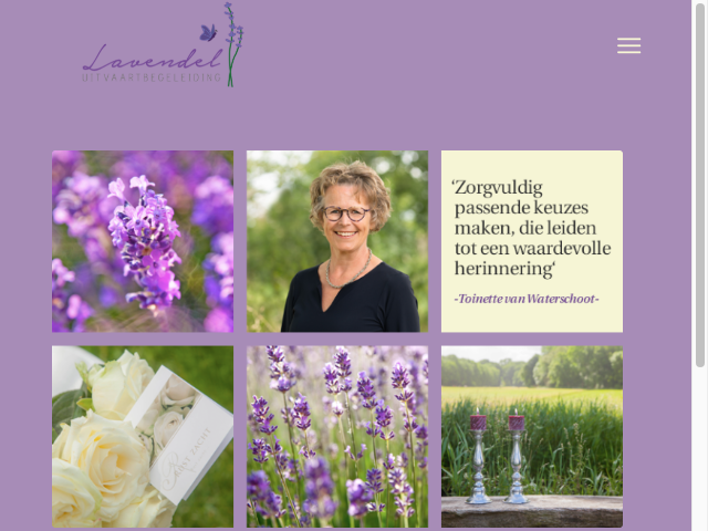 Screenshot Lavendel Uitvaartbegeleiding