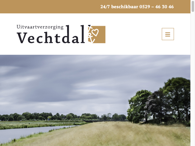 Screenshot Vechtdal Uitvaartverzorging