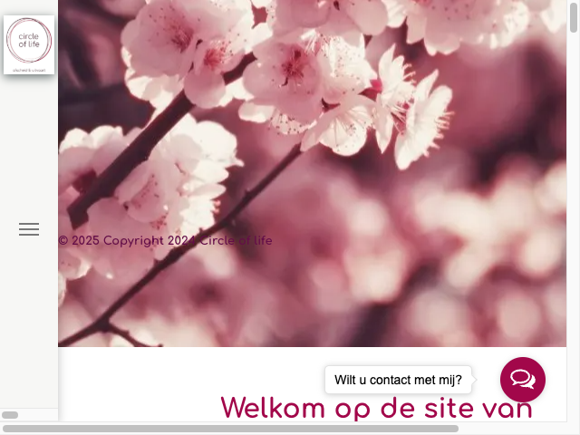 Screenshot Circle of Life Afscheid & Uitvaart